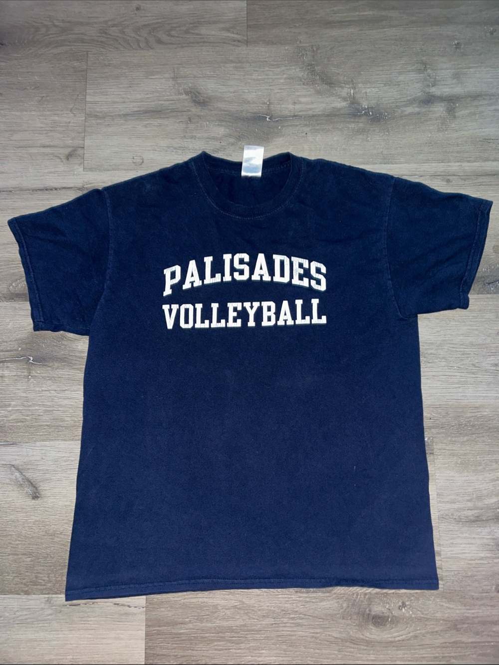 Pacific Palisades Varsity Volleyball Navy Graphic Tee